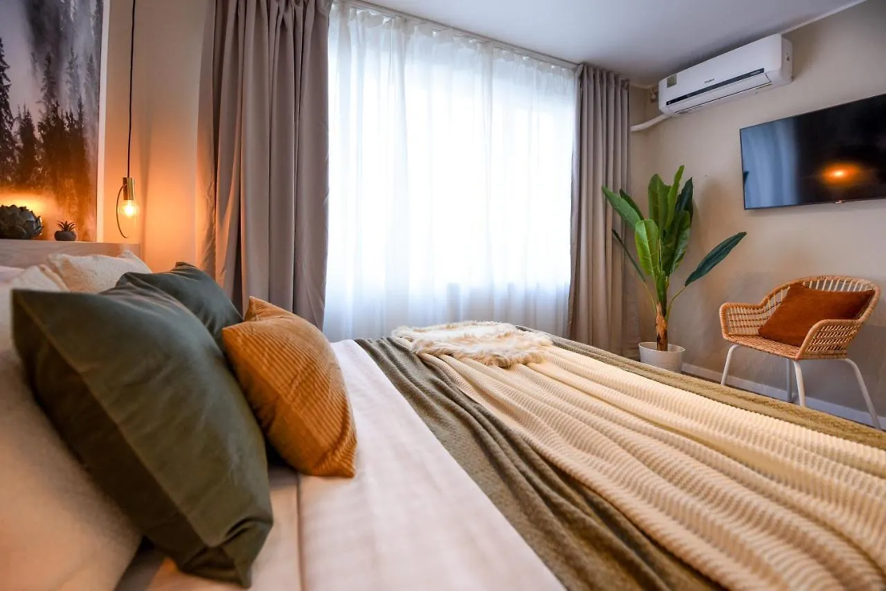 Tropical Feel - 2Br Apartment At Sala Palatului ブカレスト